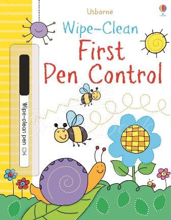 Книга Wipe-Clean First Pen Control зображення