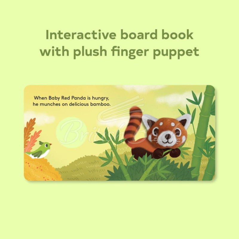 Книга Baby Red Panda Finger Puppet Book зображення 1