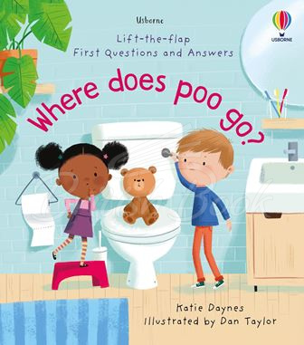 Книга Lift-the-Flap First Questions and Answers: Where Does Poo Go? зображення