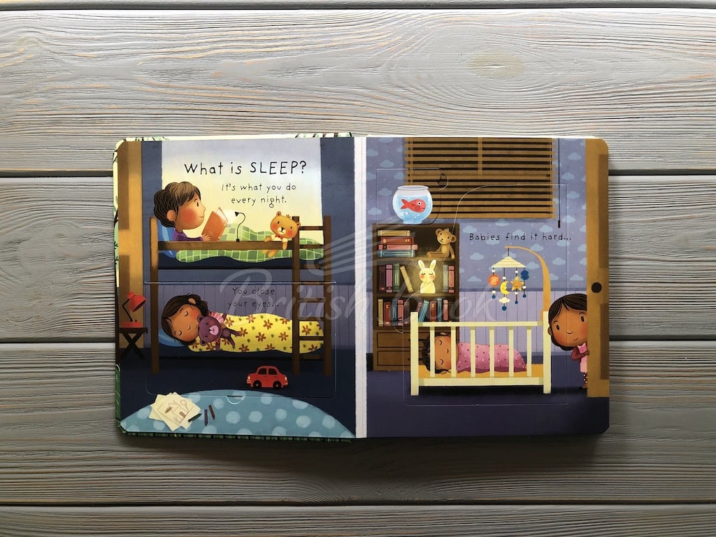 Книга Lift-the-Flap Very First Questions and Answers: What is Sleep? зображення 2