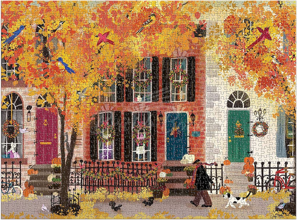 Пазл Autumn in the Neighborhood 1000 Piece Puzzle изображение 2