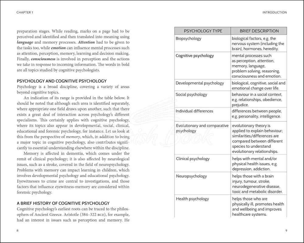 Книга Knowledge in a Nutshell: Cognitive Psychology зображення 5