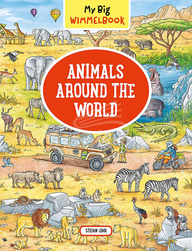 Книга My Big Wimmelbook: Animals зображення