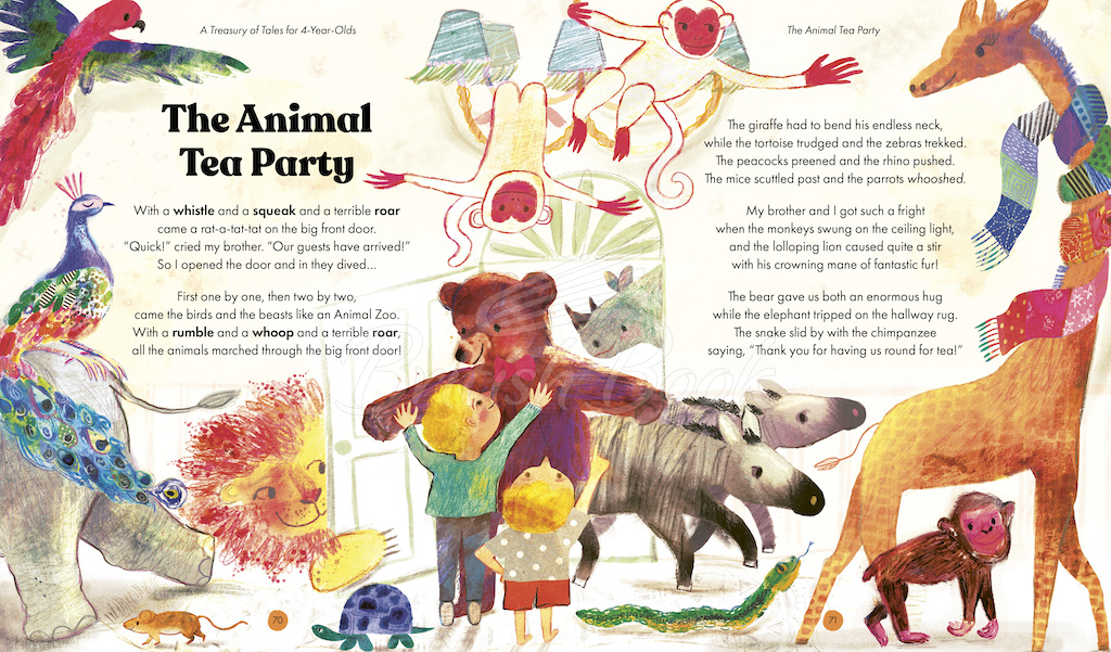 Книга A Treasury of Tales for 4-Year-Olds зображення 3