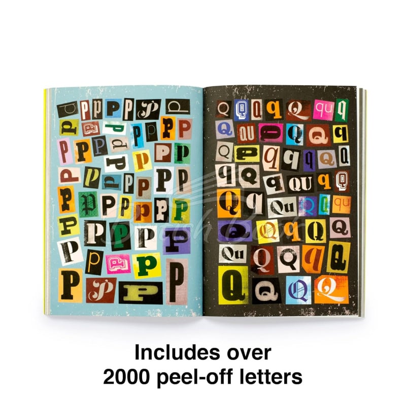 Стикербук The Ransom Note Sticker Book изображение 1