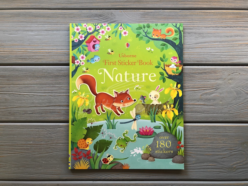 Книга First Sticker Book: Nature зображення 1