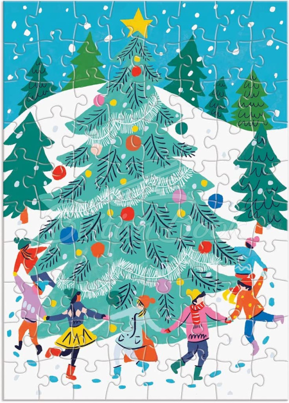 Пазл Louise Cunningham Merry and Bright 12 Days of Christmas Advent Puzzle Calendar изображение 4
