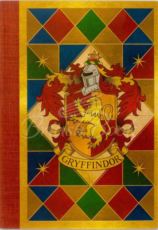 Блокнот Gryffindor House Crest Notebook зображення
