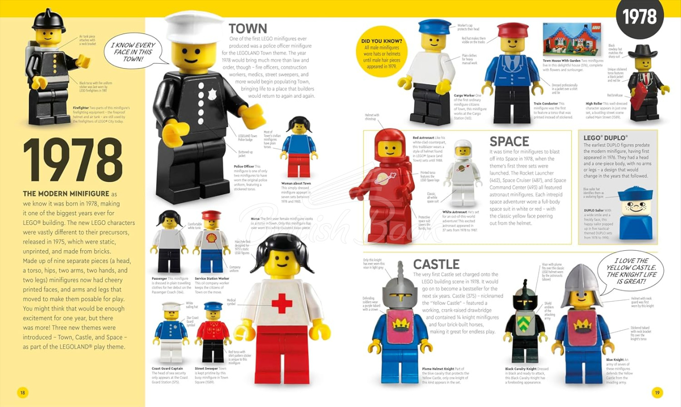 Книга LEGO Minifigure: A Visual History зображення 1