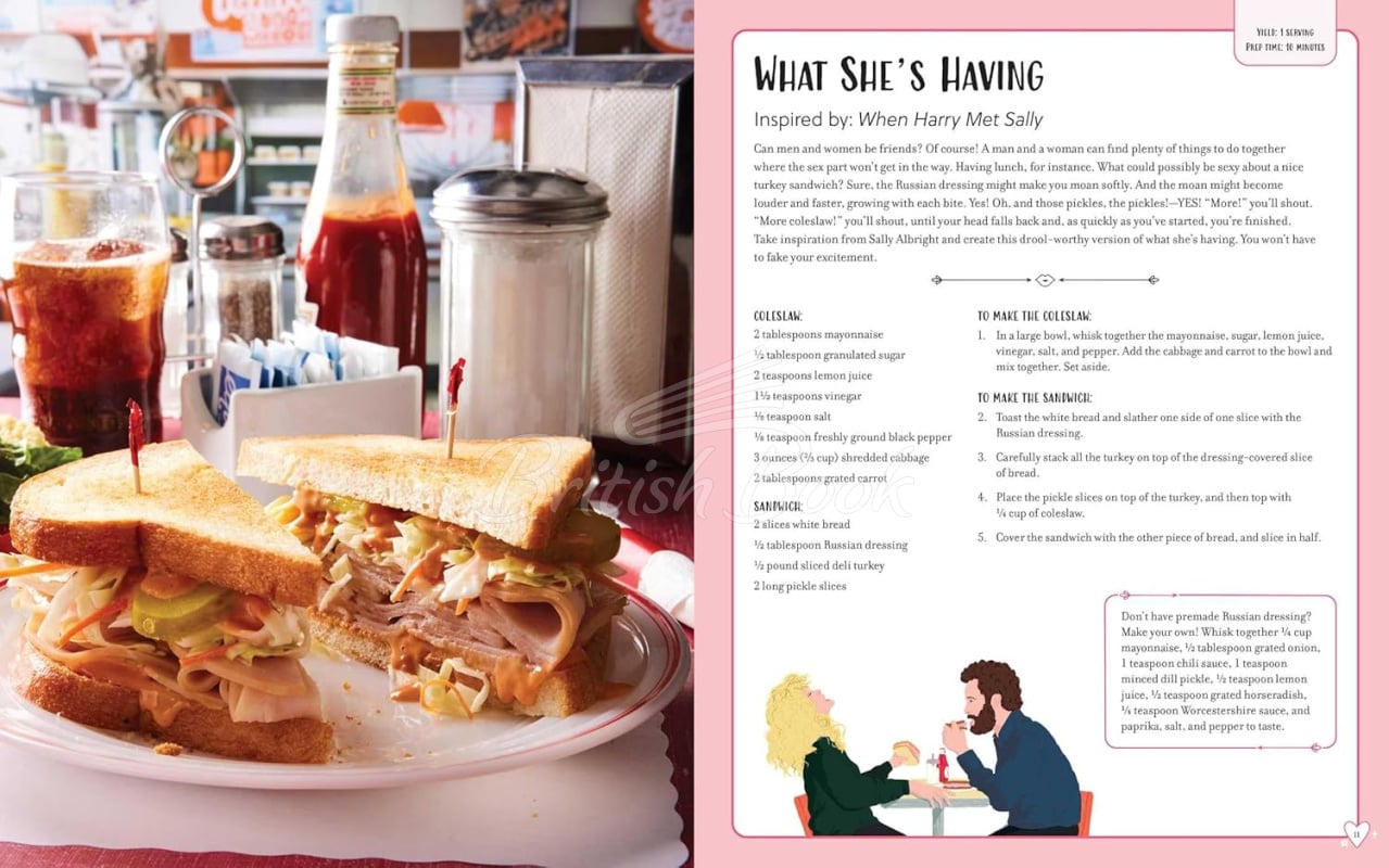 Книга The Rom-Com Cookbook: Romantic-Comedy-Inspired Recipes that Will Make Them Say "I'll Have What She's Having" зображення 3