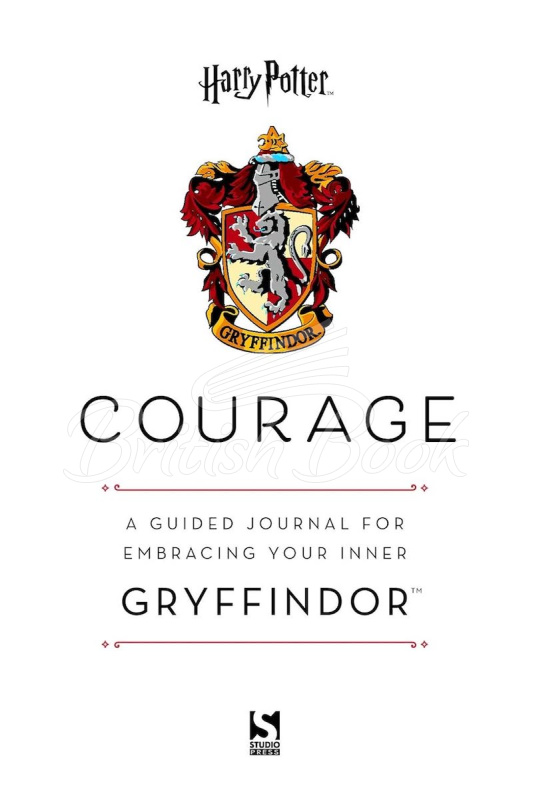 Щоденник Harry Potter: Courage: A Guided Journal to Embrace Your Inner Gryffindor зображення 1