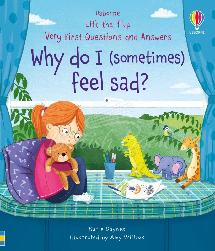 Книга Lift-the-Flap First Questions and Answers: Why Do I (Sometimes) Feel Sad? зображення
