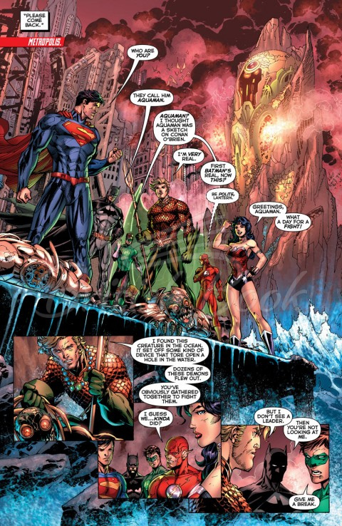 Книга Justice League Volume 01 Origin зображення 4