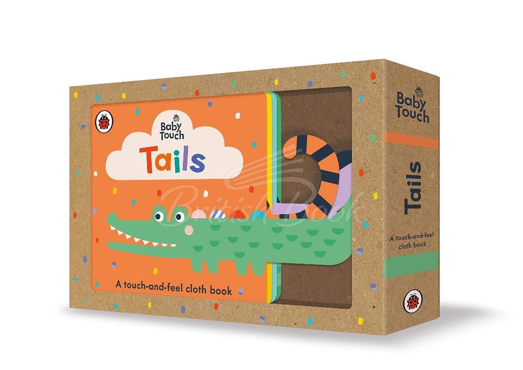 Книга Baby Touch: Tails Cloth Book (A Touch-and-Feel Playbook) зображення 1
