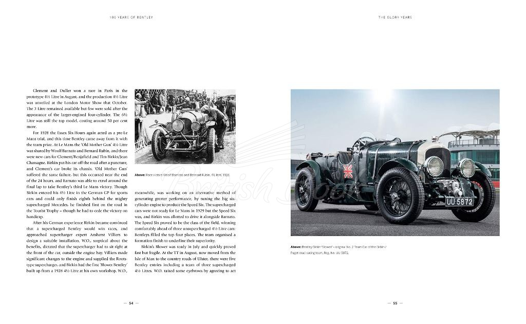 Книга 100 Years of Bentley зображення 4