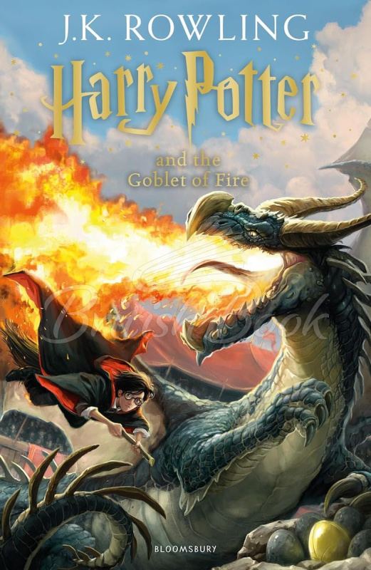 Книга Harry Potter and the Goblet of Fire зображення