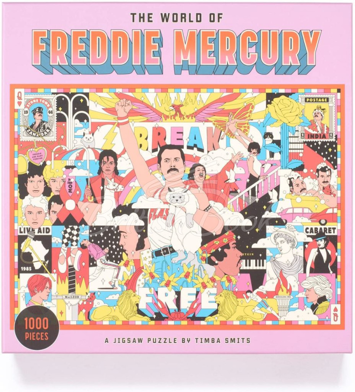 Пазл The World of Freddie Mercury: A Jigsaw Puzzle изображение 6