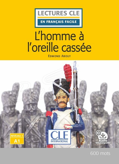 Книга Lectures en Français Facile Niveau 1 L'homme à l'oreille cassée зображення