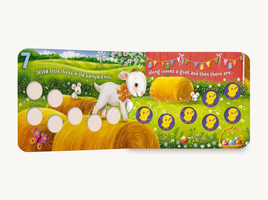 Книга Ten Little Chicks: A Counting Storybook изображение 4