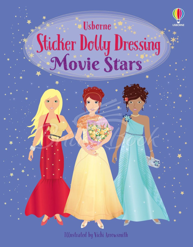 Книга Sticker Dolly Dressing: Movie Stars зображення