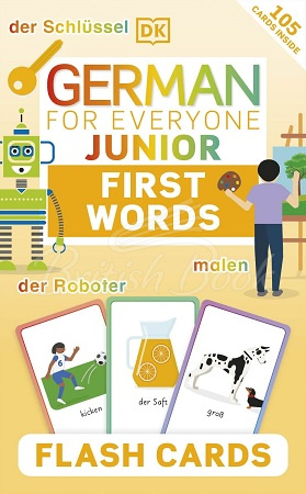 Картки German for Everyone Junior: First Words Flash Cards зображення