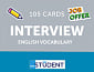 105 Карток: Interview English Vocabulary