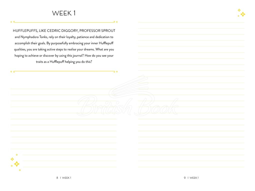 Щоденник Harry Potter: Loyalty: A Guided Journal to Embrace Your Inner Hufflepuff зображення 4