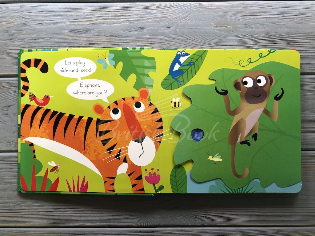 Книга Lift-the-Flap Play Hide and Seek with Tiger зображення 2