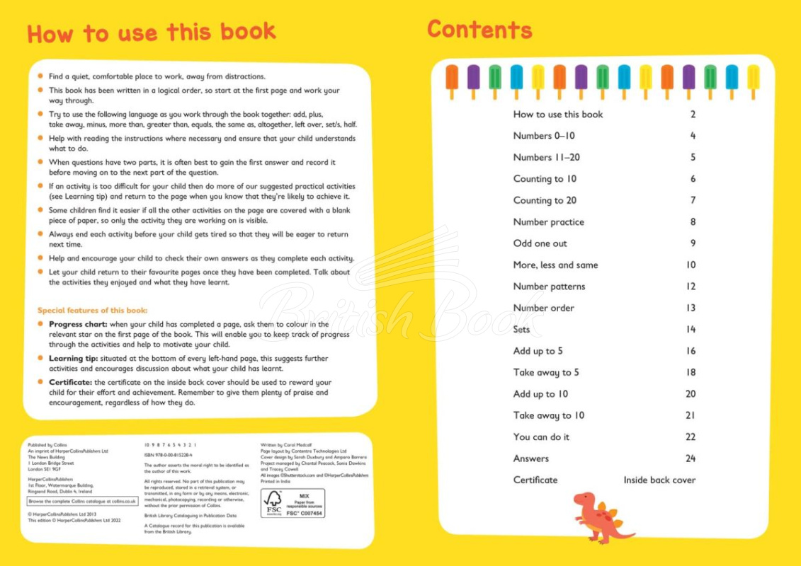 Книга Collins Easy Learning Preschool: Counting Workbook (Ages 3-5) зображення 1