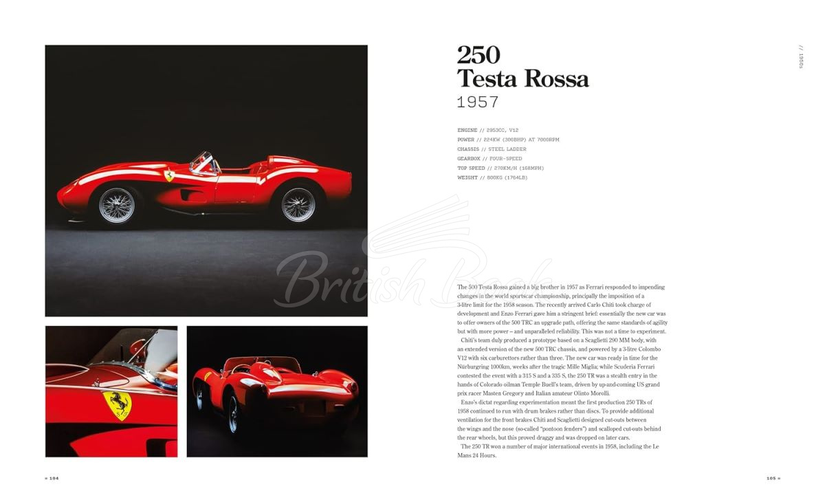 Книга A Dream in Red: Ferrari by Maggi and Maggi изображение 5