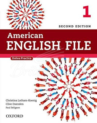 Підручник American English File Second Edition 1 Student's Book with Online Practice зображення