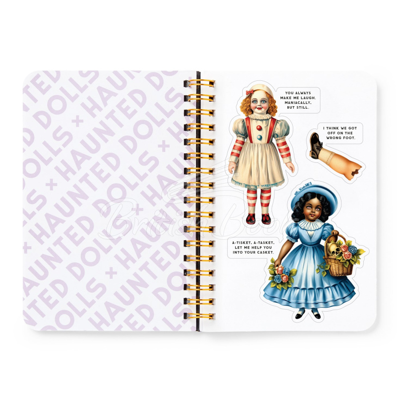 Стікербук Haunted Dolls Sticker Book зображення 5