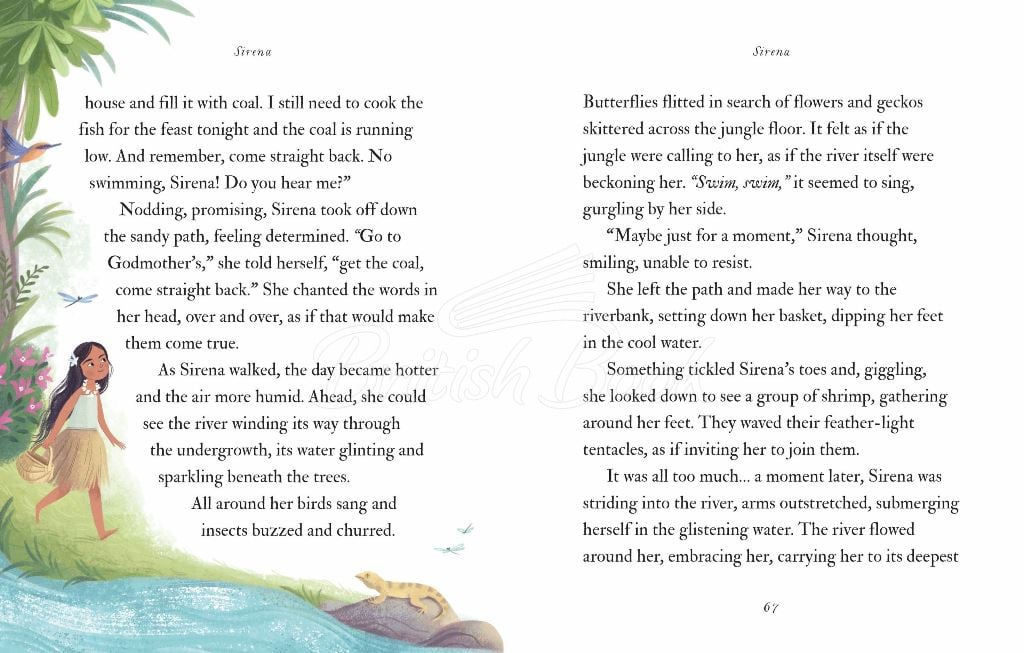 Книга Illustrated Stories of Mermaids зображення 4