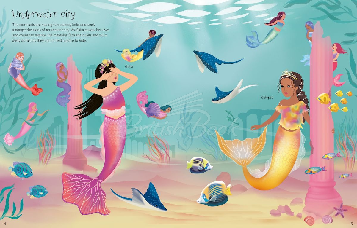 Книга Sticker Dolly Dressing: Mermaid Kingdom зображення 2