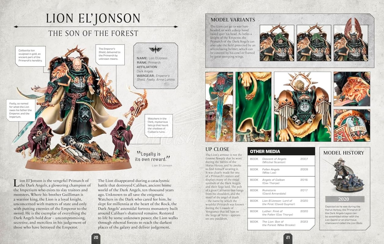 Книга Warhammer 40,000 Character Encyclopedia изображение 2