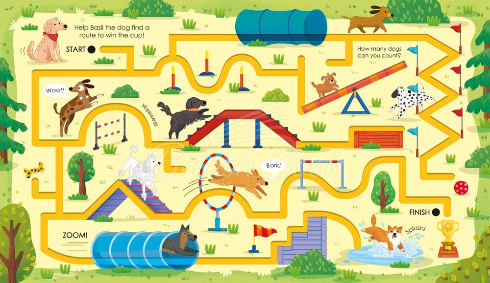 Книга Fingertrail Animal Mazes зображення 3