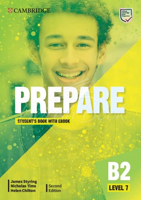 Підручник Cambridge English Prepare! Second Edition 7 Student's Book with ebook зображення