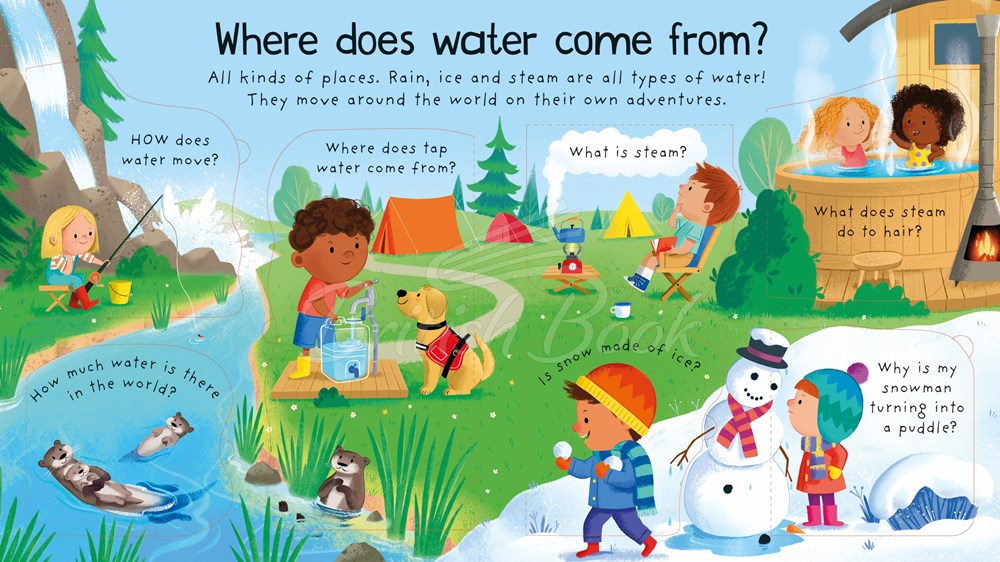 Книга Lift-the-Flap Very First Questions and Answers: Where Does Water Come From? зображення 2