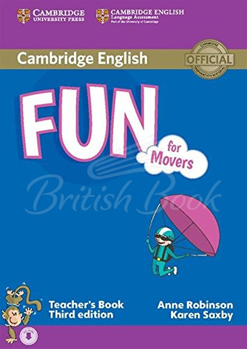 Книга для вчителя Fun for Movers Third Edition Teacher's Book with Downloadable Audio зображення