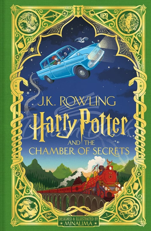 Книга Harry Potter and the Chamber of Secrets (MinaLima Edition) зображення