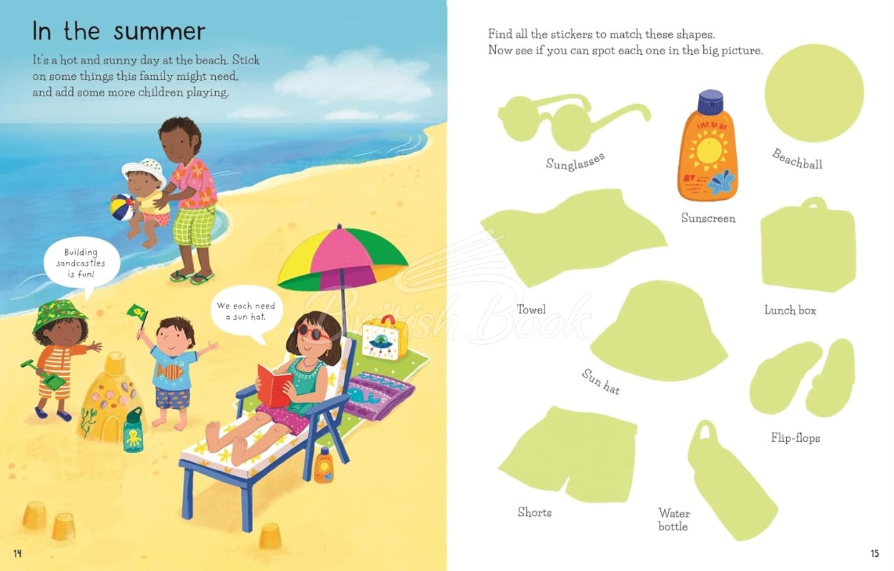 Книга First Sticker Book: Getting Dressed зображення 4