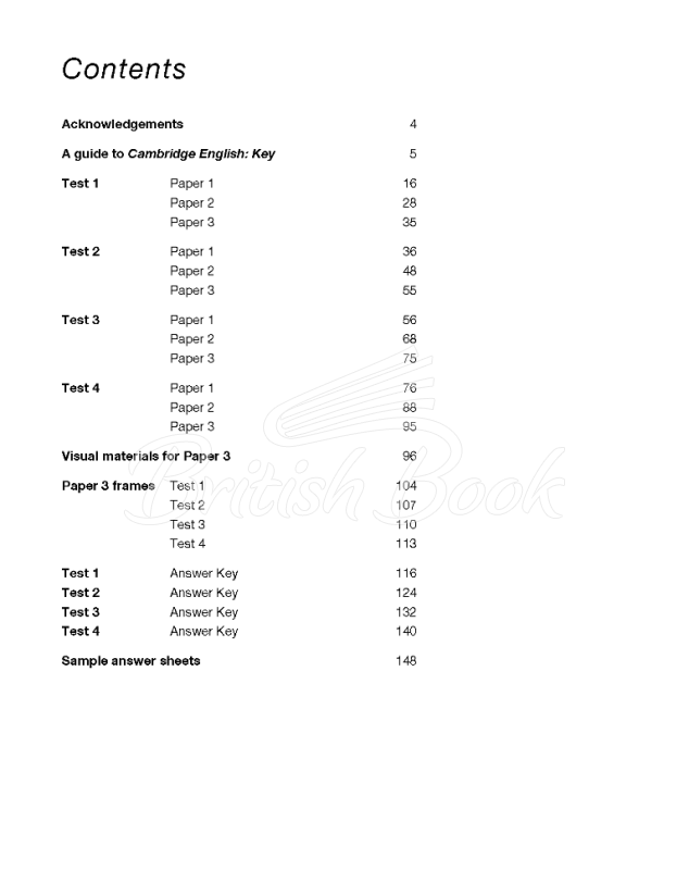 Книга Cambridge English: Key 7 Authentic Examination Papers from Cambridge ESOL with answers and Audio CD изображение 1