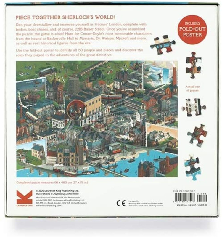 Пазл The World of Sherlock Holmes: A Jigsaw Puzzle зображення 5