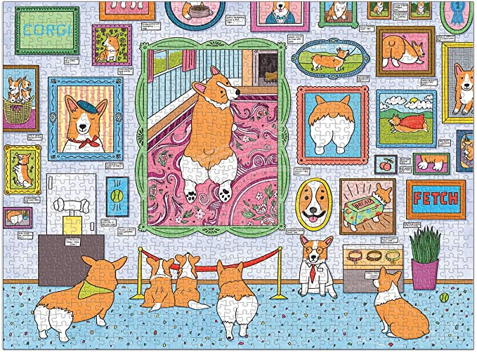 Пазл Museum of the Corgi 1000 Piece Puzzle изображение 1