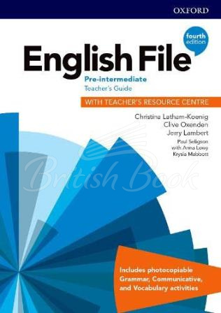Книга для учителя English File Fourth Edition Pre-Intermediate Teacher's Guide with Teacher's Resource Centre изображение