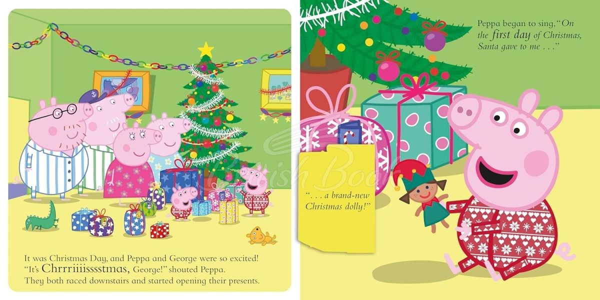 Книга Peppa Pig: Peppa's 12 Days of Christmas изображение 2