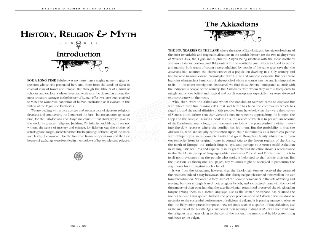 Книга Babylon & Sumer Myths & Tales изображение 1