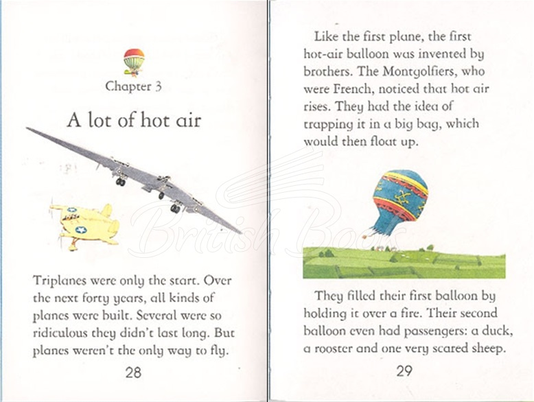 Книга Usborne Young Reading Level 2 The Story of Flying зображення 3