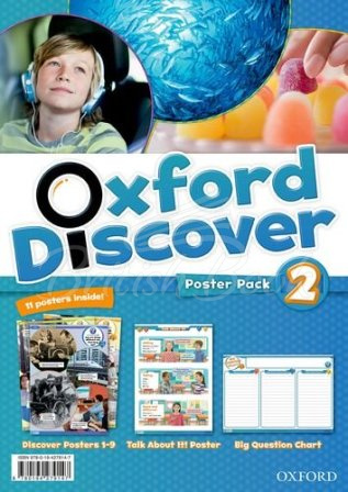 Набір плакатів Oxford Discover Second Edition 2 Poster Pack зображення