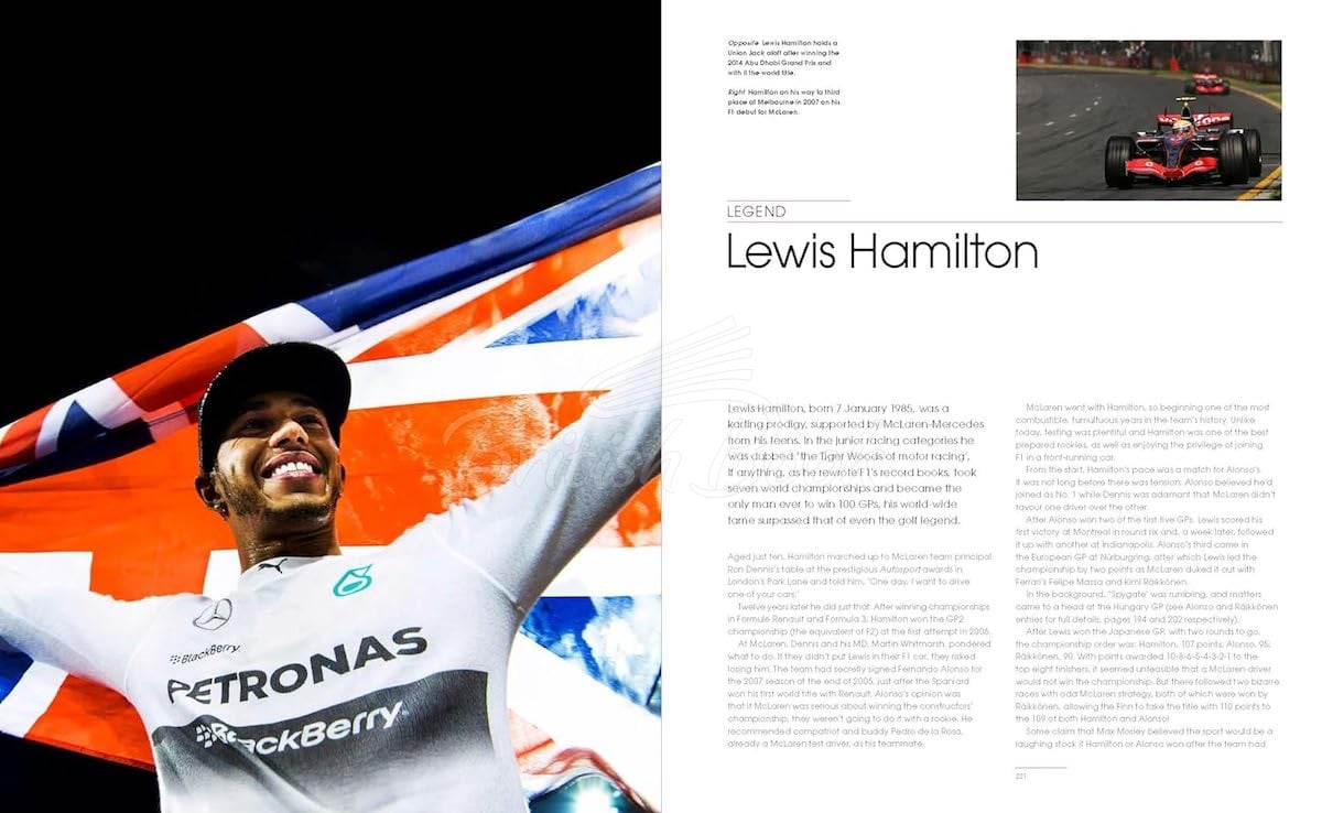 Книга Formula One: The Legends зображення 4
